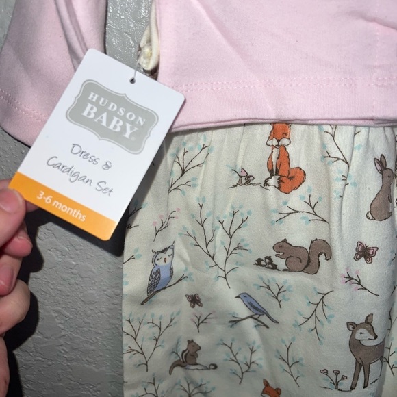 NWT 3-6 Months Fox Dress W/sweater - Picture 4 of 6